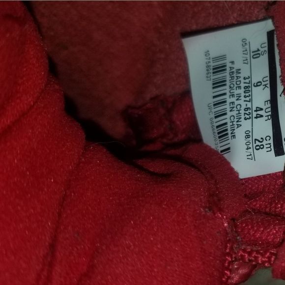 Air Jordan 11 Basketball Shoe Gym Red,Black,white Size 10 - Picture 7 of 11